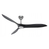 Eco Airscrew 152 Brushed Chrome Black Matt με DC μοτέρ της Casafan